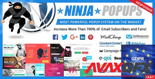 CodeCanyon - Popup Plugin for WordPress - Ninja Popups v4.6.5 - 3476479