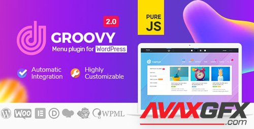 CodeCanyon - Groovy Mega Menu v2.0.14 - Responsive Mega Menu Plugin for WordPress - 23049456 - NULLED