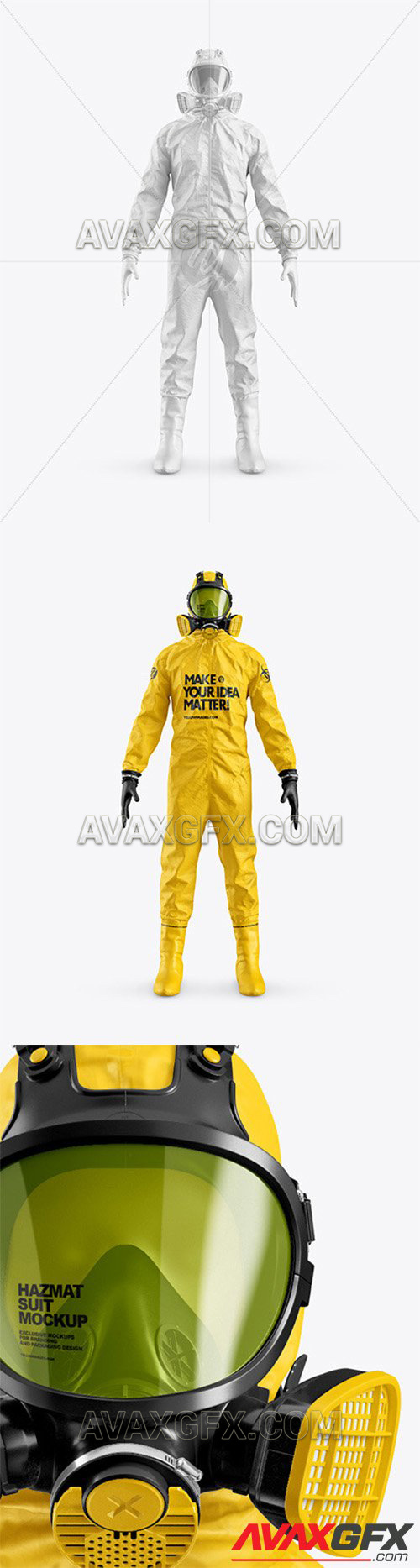 Hazmat Suit Mockup 59325