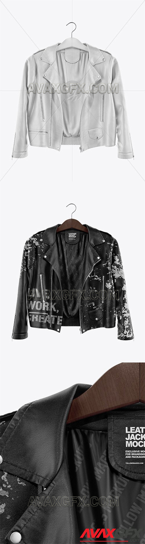 Leather Jacket Mockup 59591