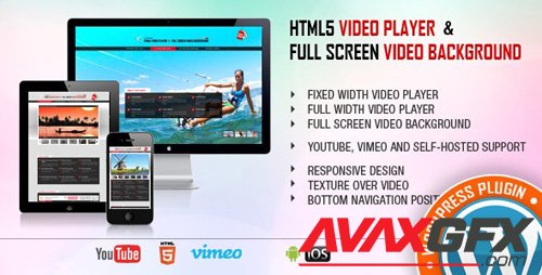 CodeCanyon - Video Player & FullScreen Video Background - WP Plugin v1.9.3 - 9323381