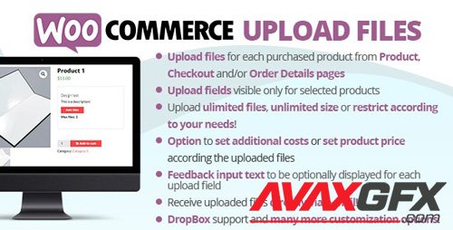 CodeCanyon - WooCommerce Upload Files v55.1 - 11442983 - NULLED