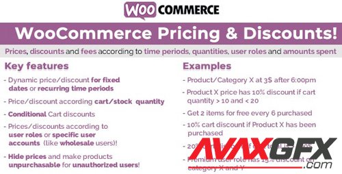 CodeCanyon - WooCommerce Pricing & Discounts! v12.9 - 14679278 - NULLED