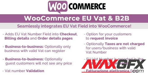 CodeCanyon - WooCommerce Eu Vat & B2B v9.9 - 19463373 - NULLED