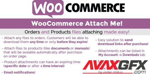 CodeCanyon - WooCommerce Attach Me! v18.1 - 11975229 - NULLED