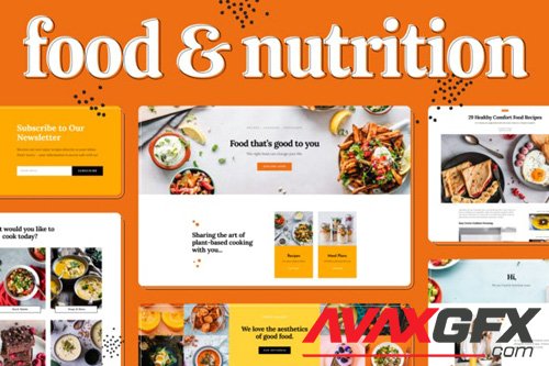 ThemeForest - Food & Nutrition v1.0 - Elementor Template Kit - 25980836