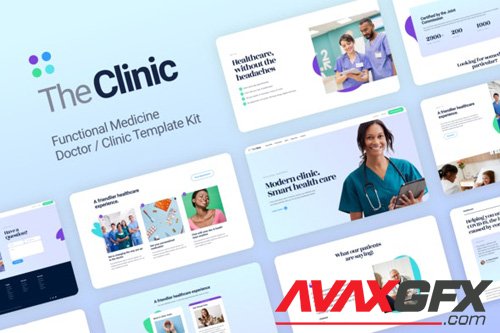 ThemeForest - The Clinic v1.0 - Health & Medical Elementor Template Kit - 26301524