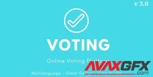CodeCanyon - Voting v3.0 - Online Voting Platform - 21376141