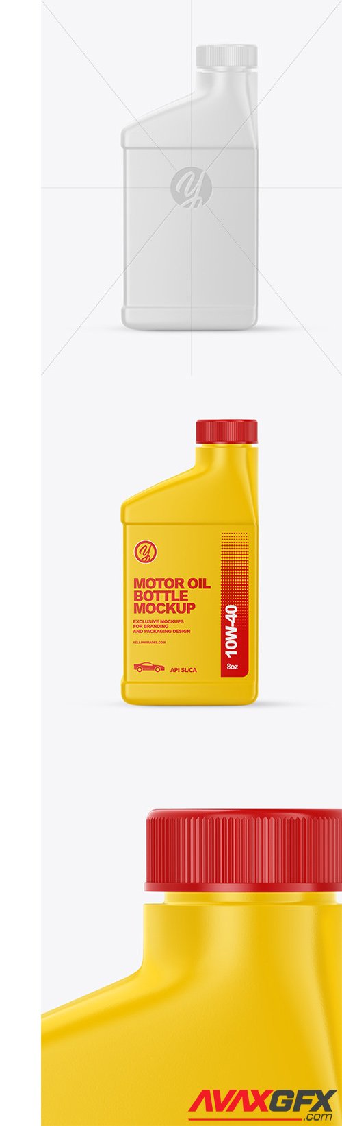 Motor Oil Bottle Mockup 60596