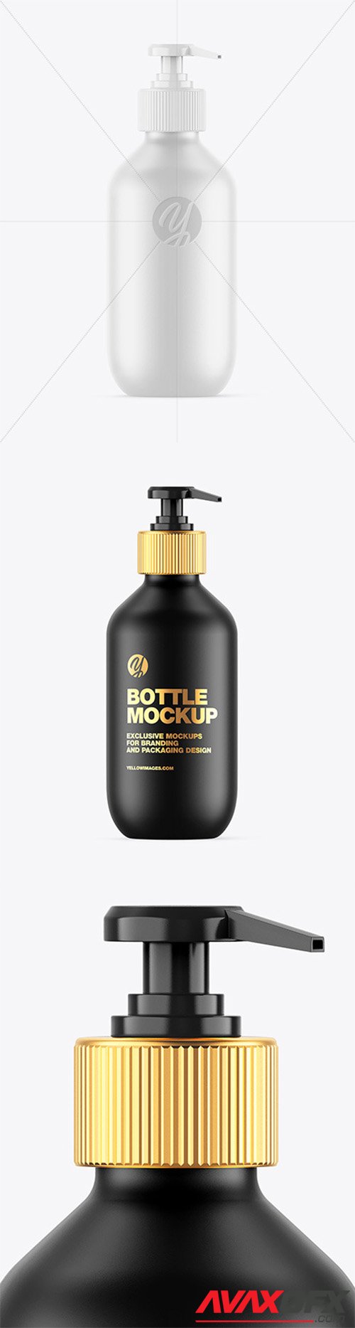 Matte Soap Bottle Mockup 60563