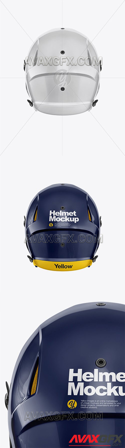 American Football Helmet Mockup 56798