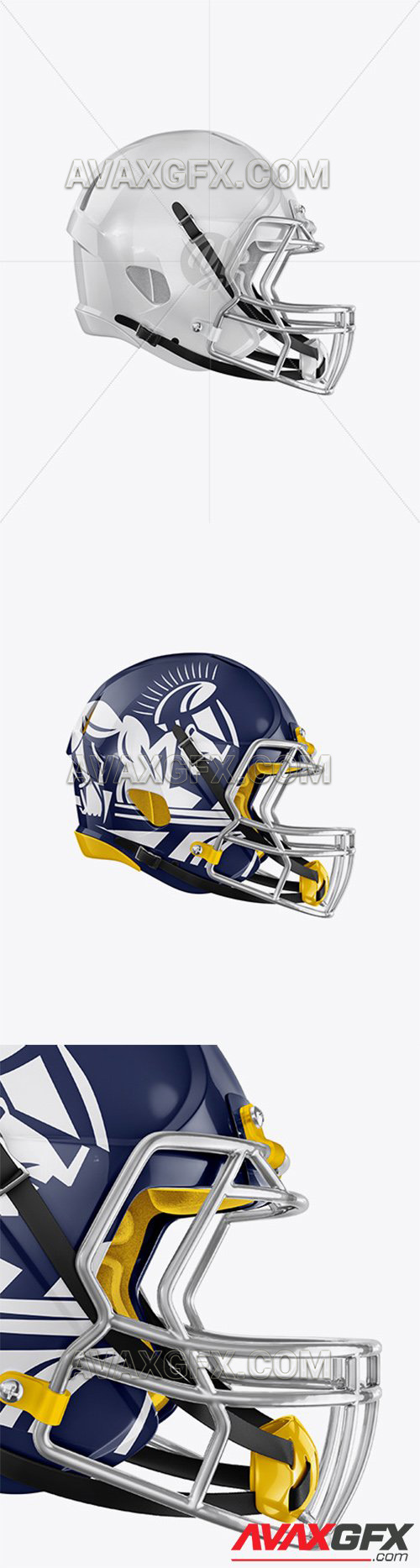 American Football Helmet Mockup 56799