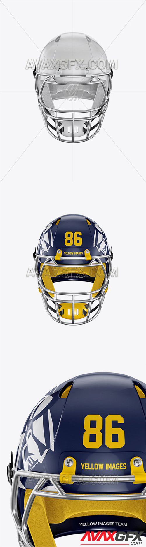 American Football Helmet Mockup 56793