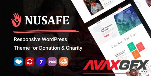 ThemeForest - Nusafe v1.0 - Responsive WordPress Theme for Donation & Charity - 26355978