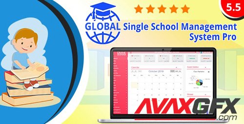 CodeCanyon - Global v5.5.0 - Single School Management System Pro - 21491101 - NULLED