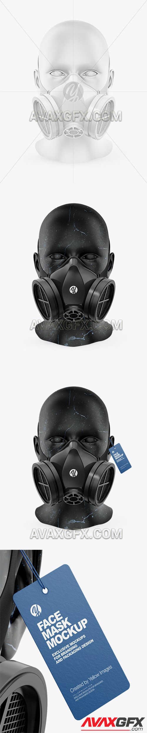 Gas Mask Mockup 59494