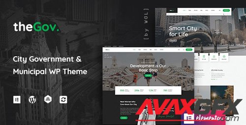 ThemeForest - TheGov v1.0.9 - Municipal and Government WordPress Theme - 25103272 - NULLED