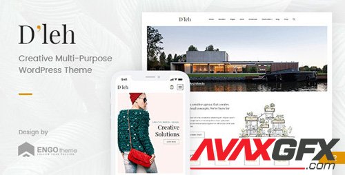 ThemeForest - D'leh v1.2 - Creative Multi-Purpose WordPress Theme - 20689638