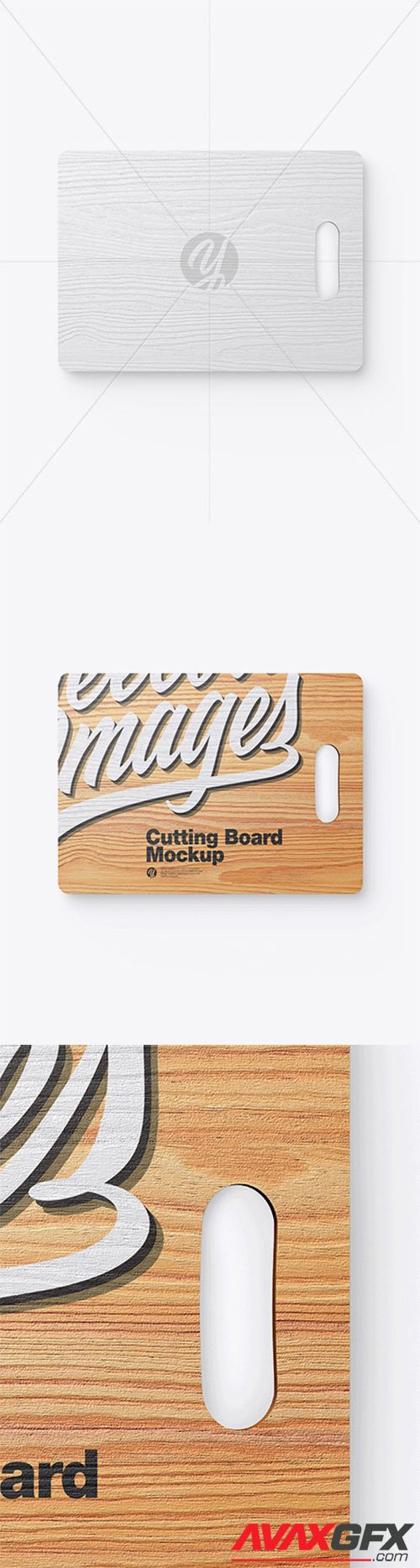 Wooden Cutting Board Mockup 59418