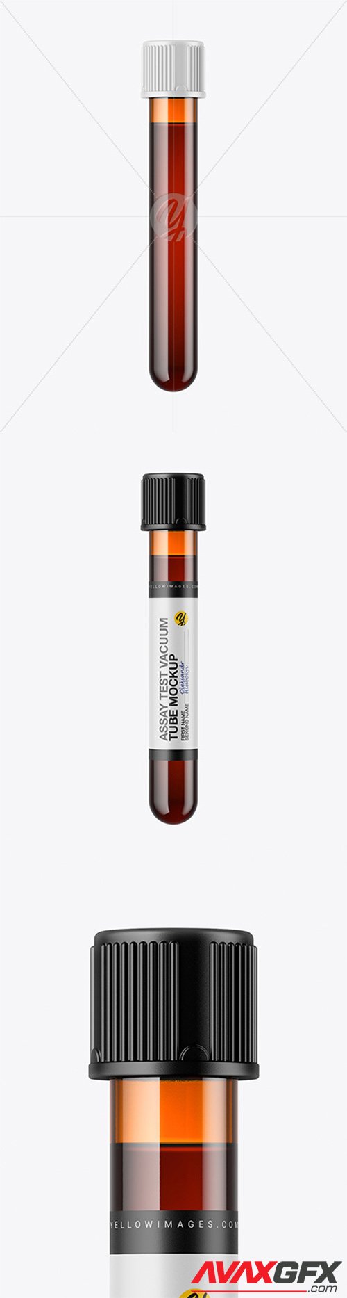 Amber Test Vacuum Tube Mockup 58278