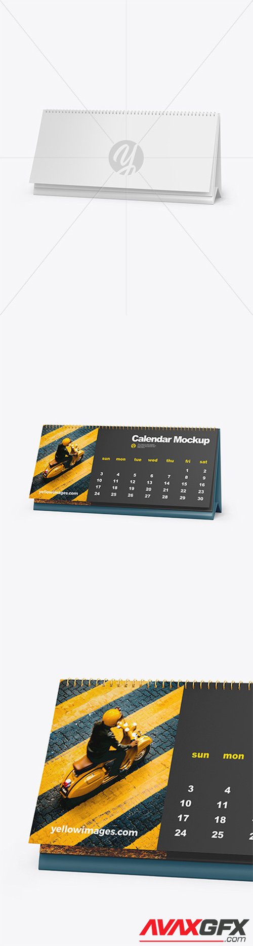 Desk Calendar Mockup 60390