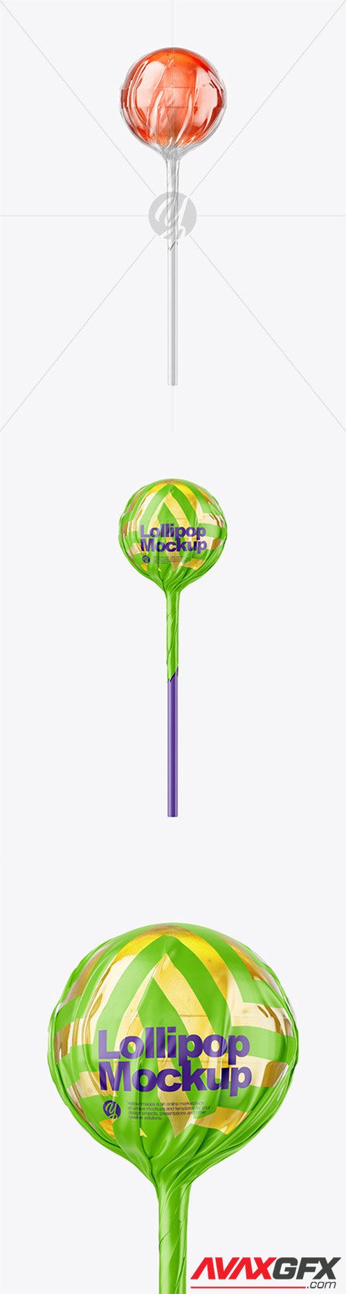 Ball Lollipop Mockup 60094