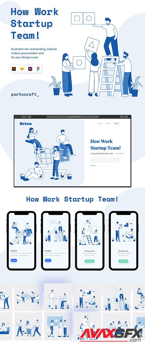 How Work Startup Team!