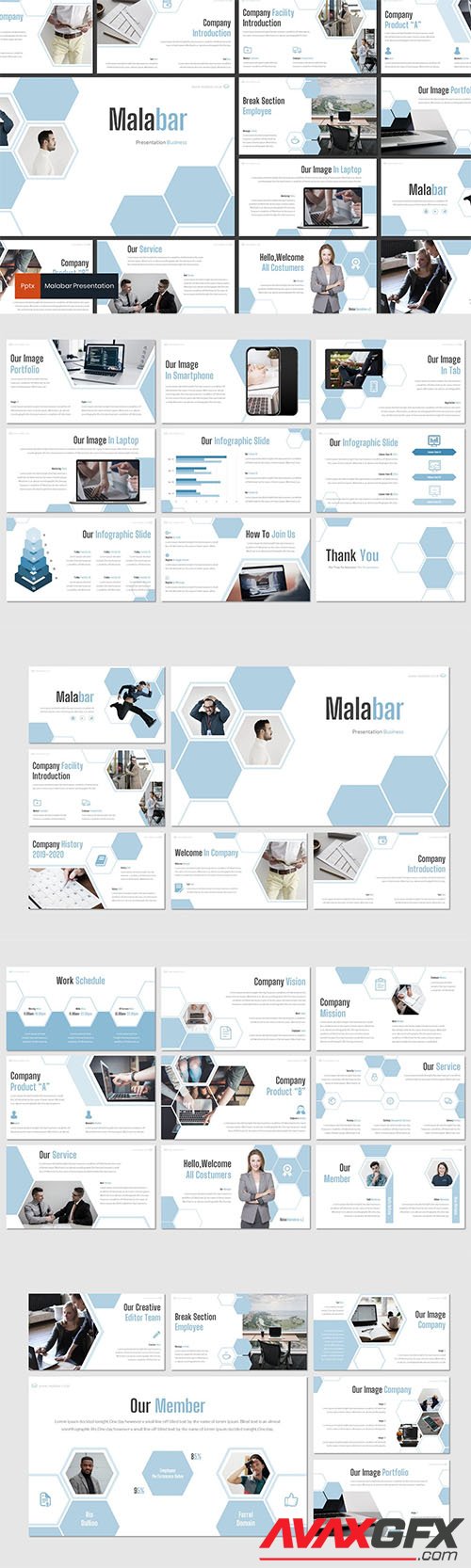 Malabar - PowerPoint, Keynote, Google Slides