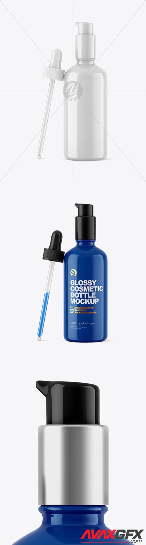 Glossy Dropper Bottle W/ Pipette 60898 TIF