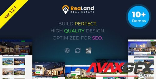 ThemeForest - ReaLand v1.2.1 - Real Estate Responsive WordPress Theme - 21254045