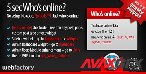CodeCanyon - 5sec Who's Online v1.2 - 156016