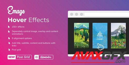 CodeCanyon - Emage v4.2.0 - Image Hover Effects for Elementor - 22563091 - NULLED