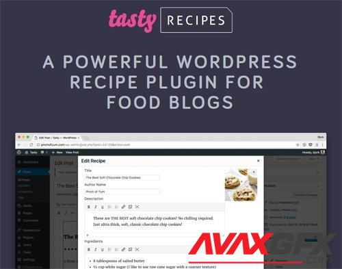 Tasty Recipes v2.6.1 - WordPress Recipe Plugin For Food Blogs