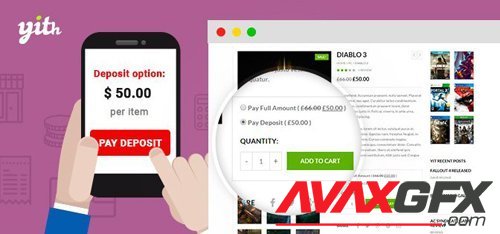 YiThemes - YITH WooCommerce Deposits and Down Payments v1.3.7