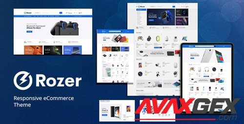 ThemeForest - Rozer v1.0 - Digital Responsive Prestashop Theme - 27018862