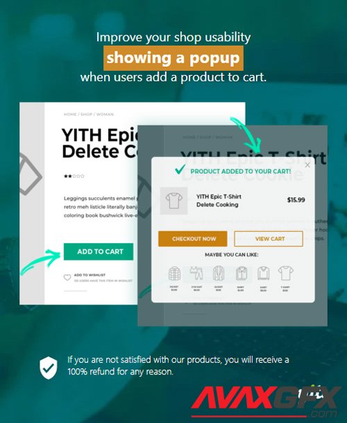 YiThemes - YITH WooCommerce Added to Cart Popup v1.5.6