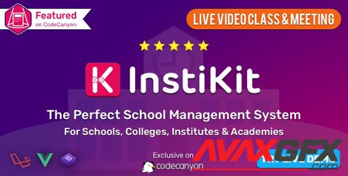 CodeCanyon - InstiKit School v2.8.0 - School Management System & School ERP - 22403067 - NULLED