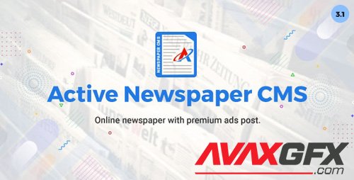 CodeCanyon - Active Newspaper CMS v3.1 - 20838501 - NULLED