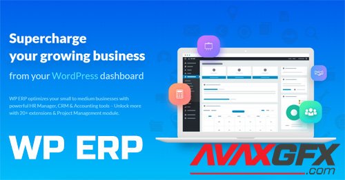 WP ERP v1.6.0 - Complete HR, CRM and Accounting Solution For WordPress + Extensions