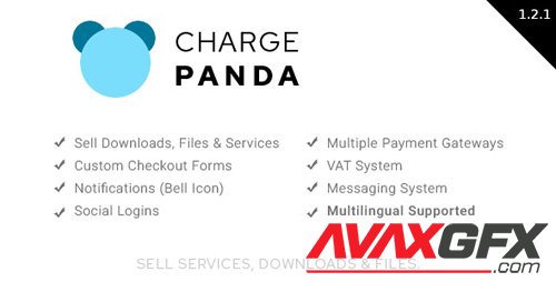 CodeCanyon - ChargePanda v1.2.1 - Sell Downloads, Files and Services (PHP Script) - 25324681