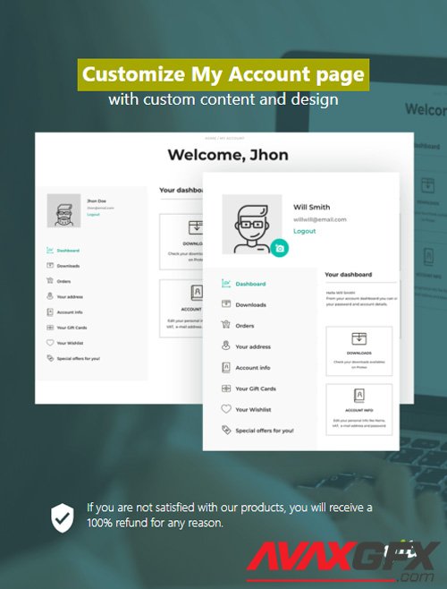 YiThemes - YITH WooCommerce Customize My Account Page v2.6.3