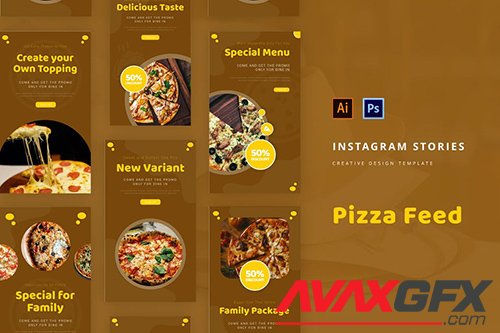 Pizza Instagram Story