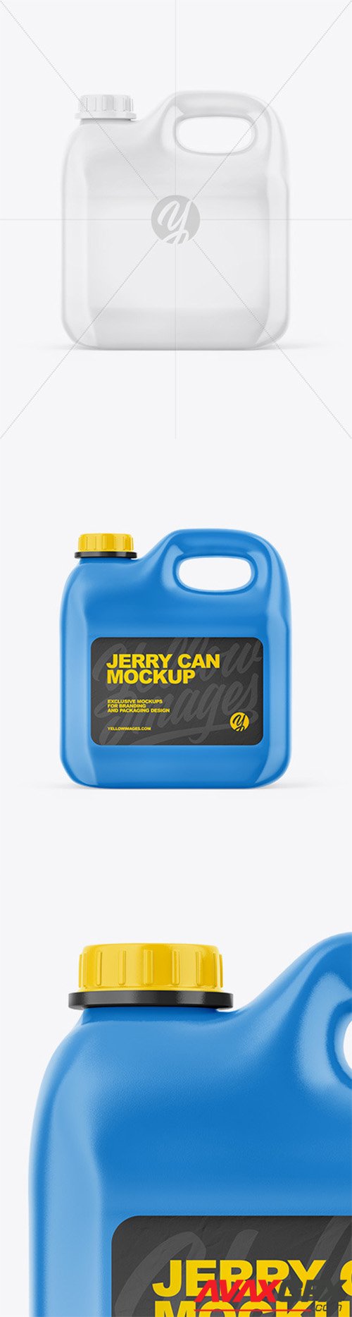 Glossy Jerry Can Mockup 61205