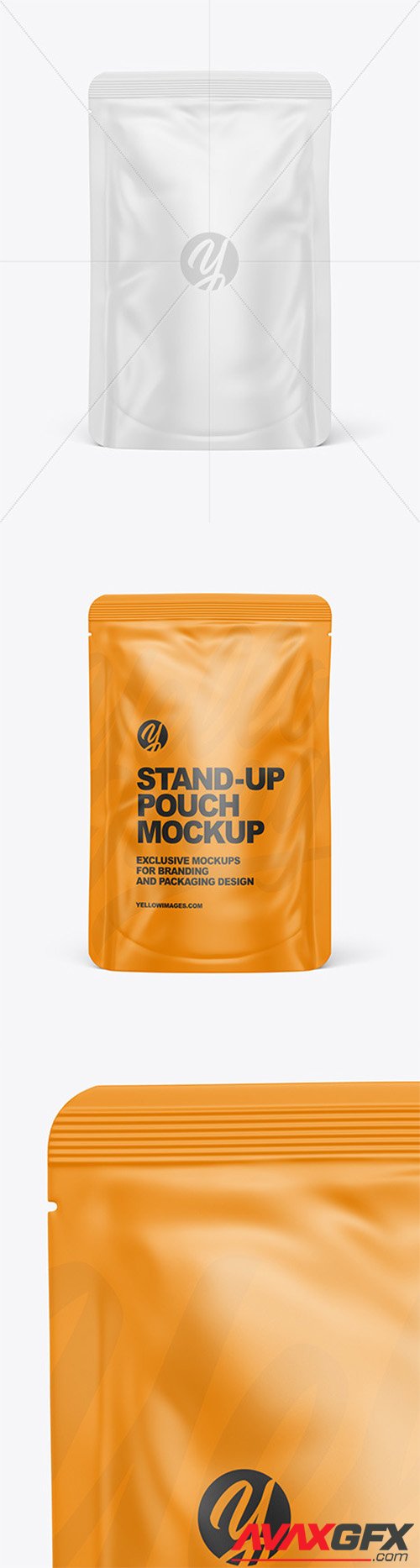 Matte Stand-up Pouch Mockup 61211