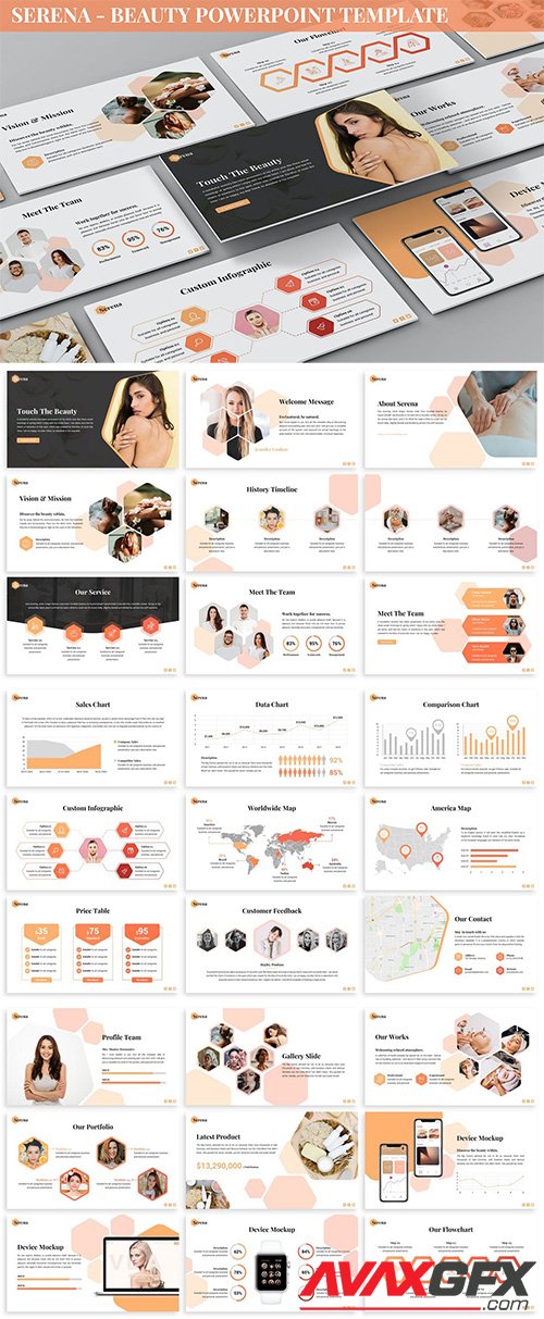 Serena - Beauty Powerpoint Template