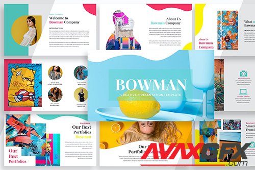 Bowman - Creative PowerPoint, Keynote, Google Slides