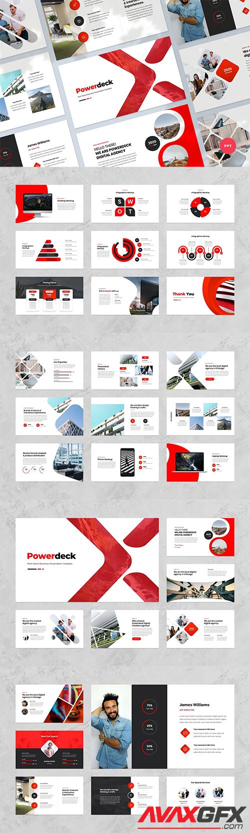 Pitch Deck & Business Powerpoint Template