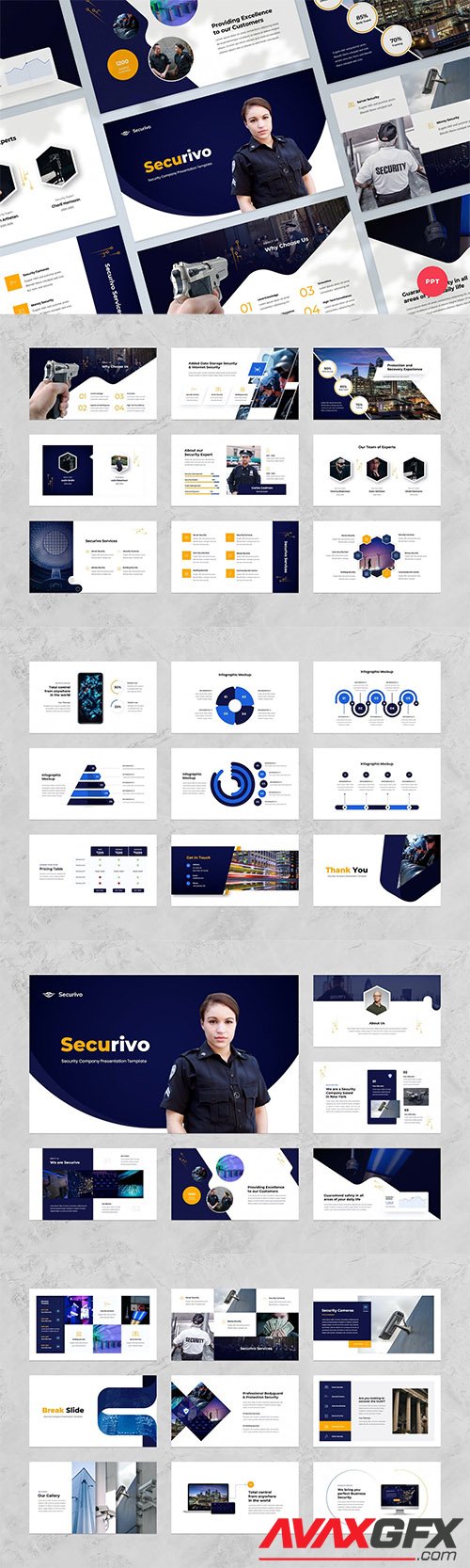 Safety & Security Company Powerpoint Template