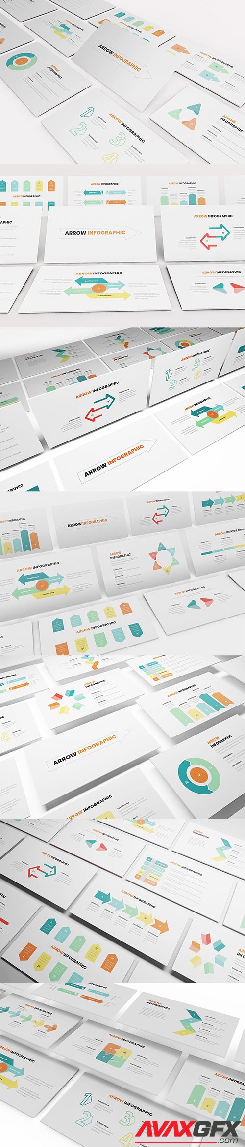 Arrow Infographic PowerPoint, Keynote, Google Slides Templates