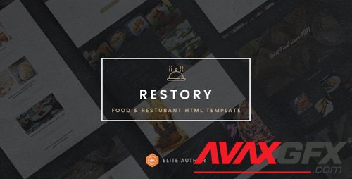 ThemeForest - Restory v1.0 - Restaurant & Cafe HTML5 Template - 19719326